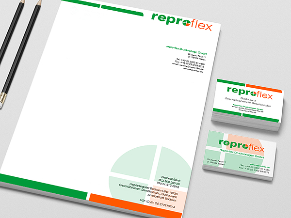 Reproflex Corporate Design - Cindy Rockel im Auftrag von Strauss Media